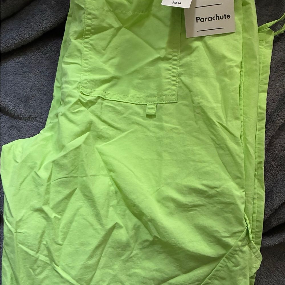 No Boundaries Lime Green Pants